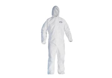 Kimberly-Clark, Kleenguard A20 Coverall w/Hood, Zipper 24/cs