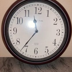 Large Sterling & Noble Clock 