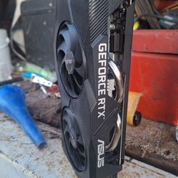 ASUS GeForce RTX 2060 Overclocked 6G GDDR6 Dual-Fan EVO Edition VR Ready HDMI DisplayPort DVI Graphics Card (DUAL-RTX2060-O6G-EVO)