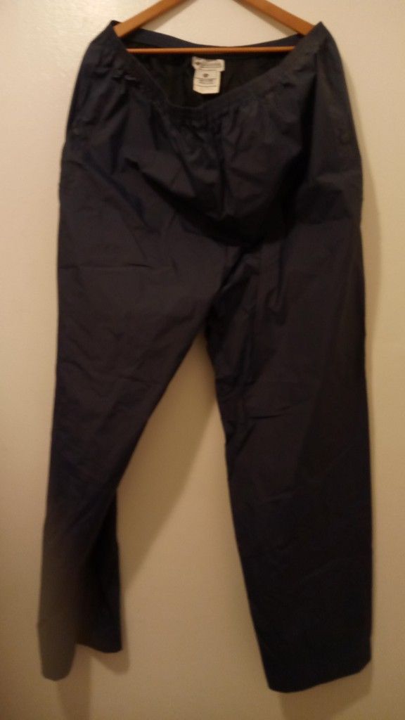 COLUMBIA RAIN PANTS...... CHECK OUT MY PAGE FOR MORE ITEMS