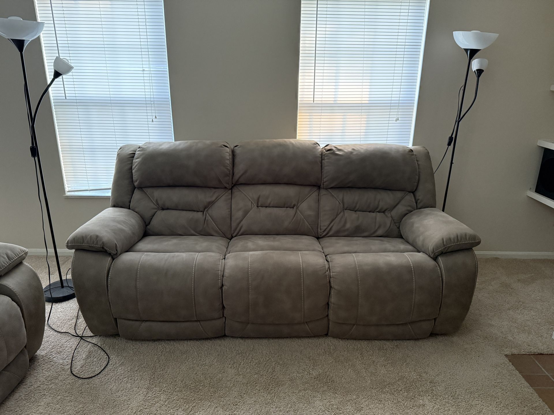 VERY NICE Power Couch & Loveseat Set