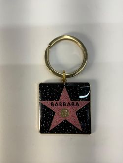 Barbara star keychain Hollywood Walk of Fame