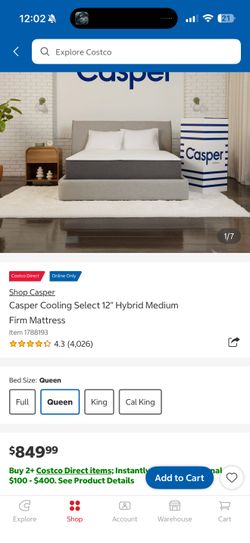 Caspar Mattress