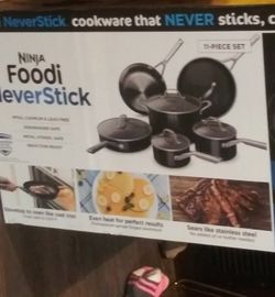 Ninja Foodi Neverstick Premium 10-pc. Aluminum Cookware for Sale in  Atlanta, GA - OfferUp