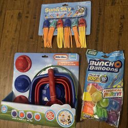 New Kids Toys - Sand Bucket - Water Ballons And Swim Diving Toys