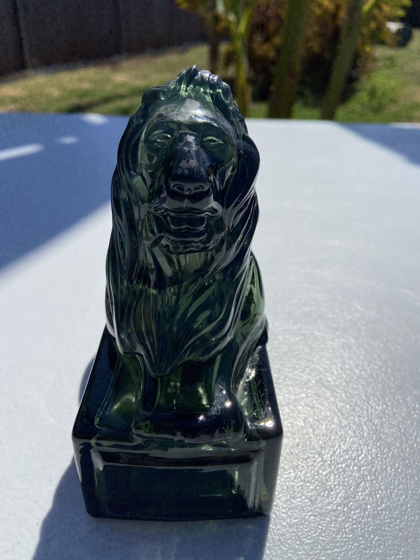 Vintage Collectible Perfume Bottle- Lion