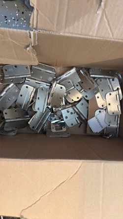 Bulk Lot of Steel Door Hinges, handles, & locks