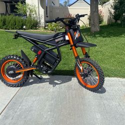Riding'times GT-54 E Bike for Teens Adults, 48V 27AH 37MPH Electric Dirt Bike with 14"/12" Motor