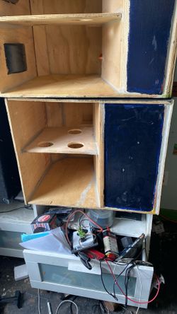 12” Folded Horns Pair 1000w Peak 4ohm 800wrms