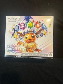 Pokémon Scarlet & Violet Prismatic Evolutions Elite Trainer Box