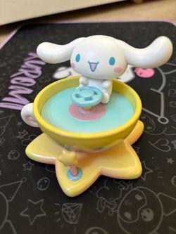 Revolving Cup" figure from the MINISO Sanrio Cinnamoroll Small Paradise Blind Box Series