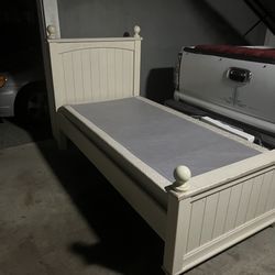Twin Bed With Box Spring Only Delivery Available Locally