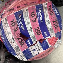 New Romex wire cable 10/3 250ft