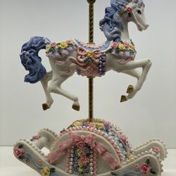 Carousel Rocking Horse Music Box