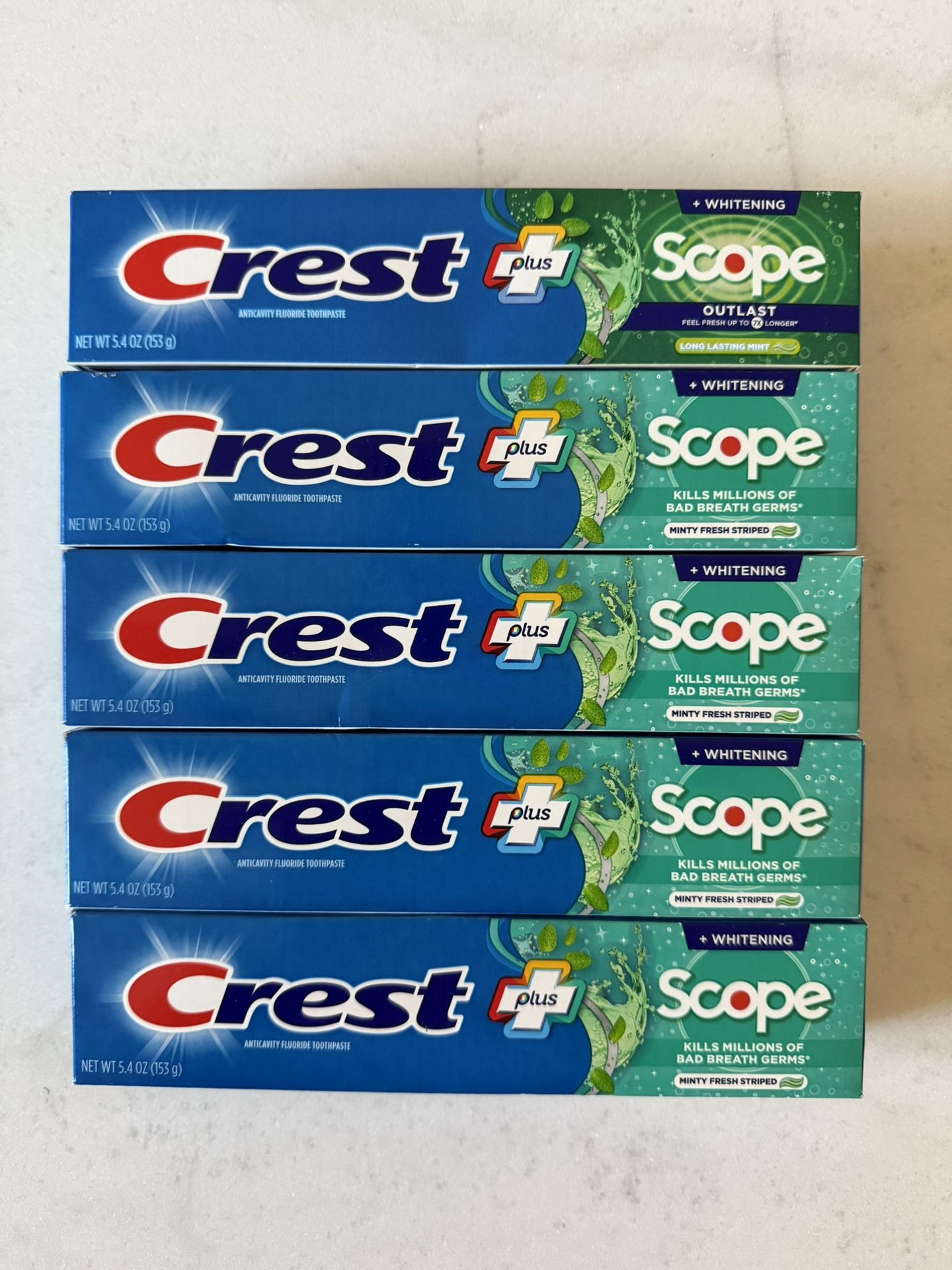 Crest Toothpaste 5.4oz