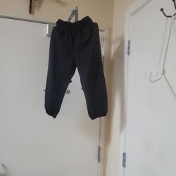 2 Black Wilson Softball Pants With Ajustable Waist