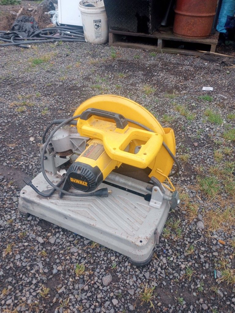 DeWalt 14" Metal Cut-off/Chopsaw
