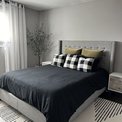 Rustic/Modern Bed Frame