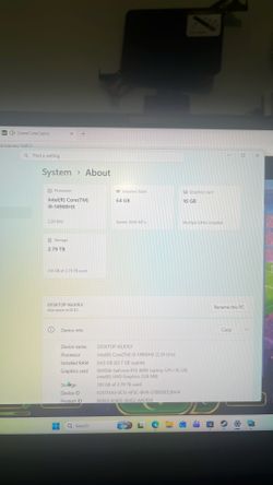 Alienware M18 R2 (RTX 4090 16gb) i9 14GEN 3tb 64gb