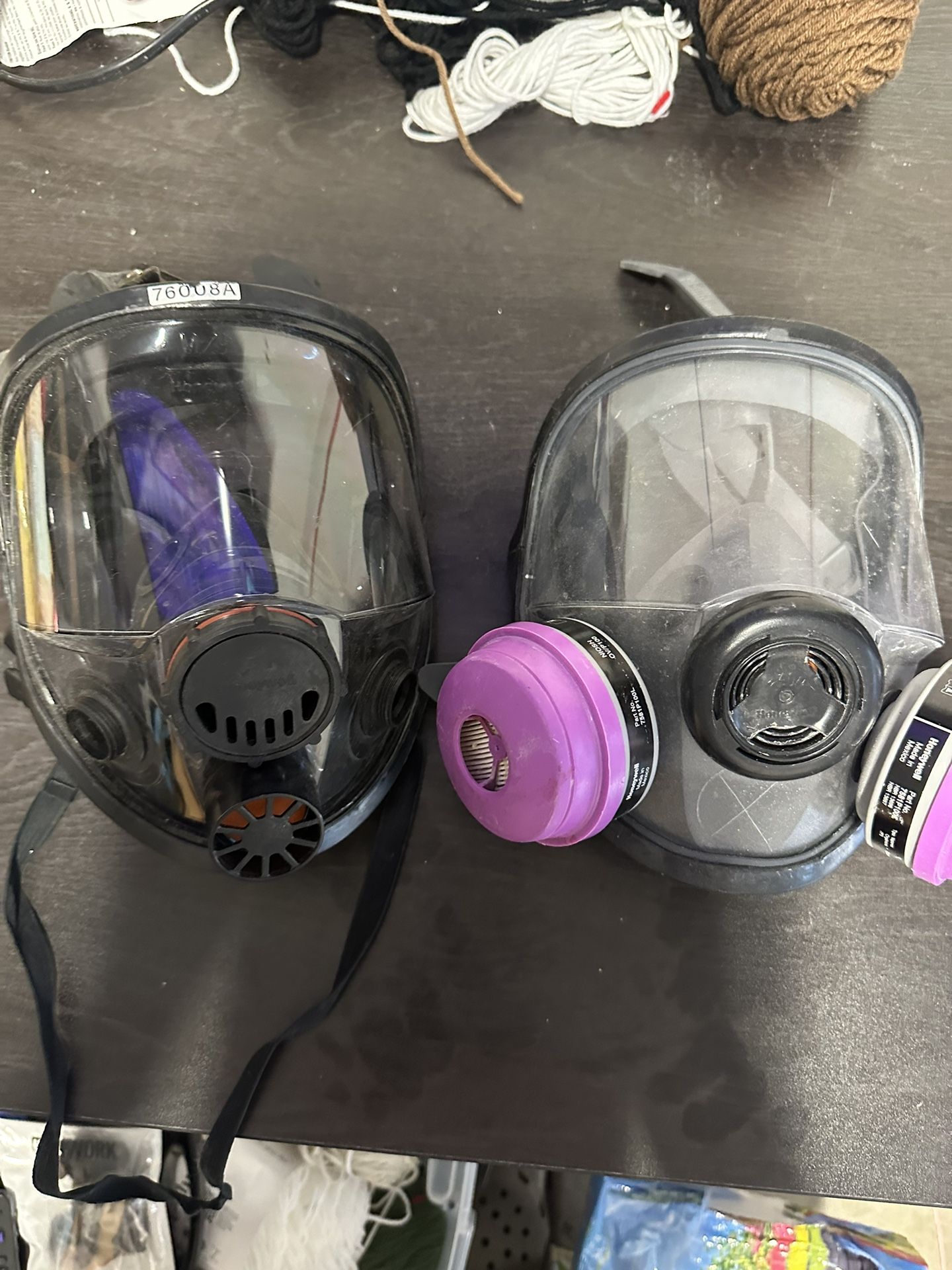 2 Full Face Respirators