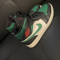 Nike Air Jordan 1 Mid sneaker in the "Pine Green"