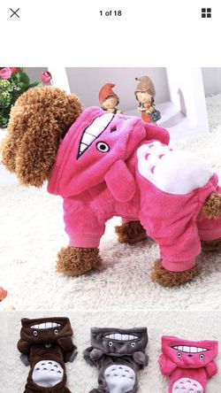 Pink Monster Doggie PJs