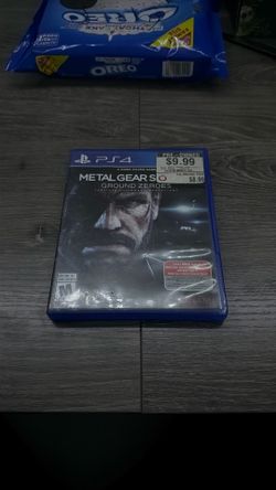 Metal Gears Solids V Ground Zeroes