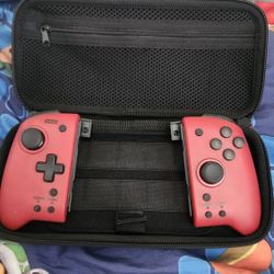 Hori Split Pad Pro With Nintendo Switch Case - Perfect Condition With Original Packaging