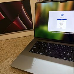 2023 Apple MacBook Pro 16" M2 Pro 19C GPU 3.5GHz 16GB RAM 512GB SSD AppleCare Plus