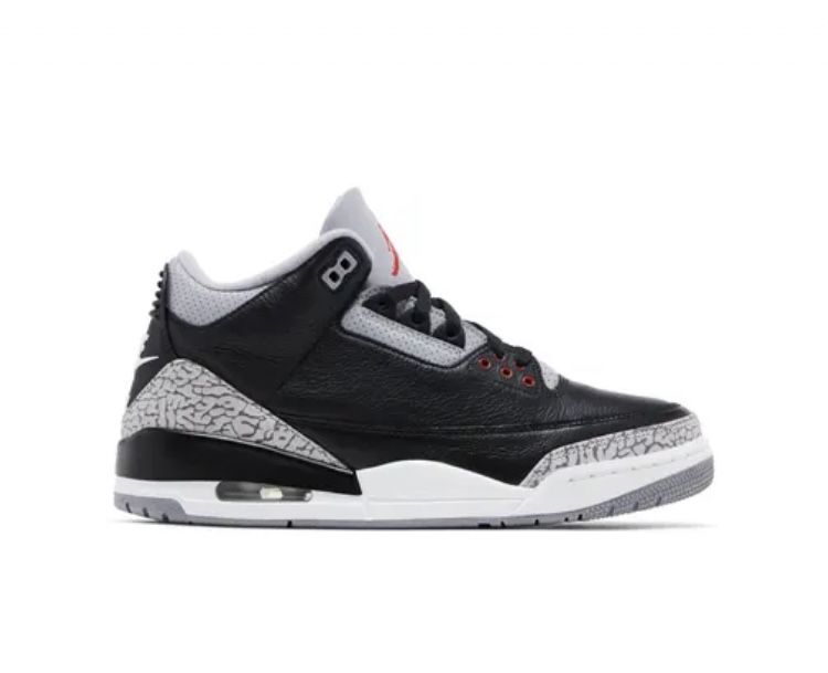 Jordan 3’s Black Cements