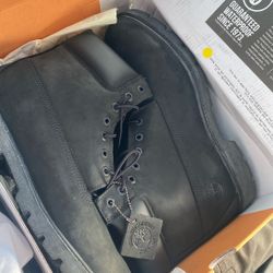 Black Timberland Boots