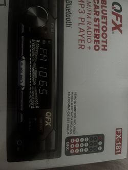 Bluetooth Car Stereo