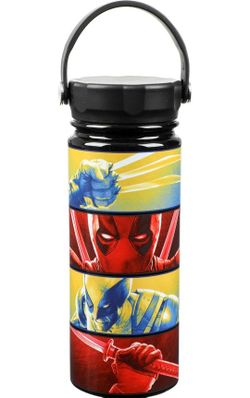Marvel Deadpool & Wolverine 17 oz. Stainless Steel Water Bottle