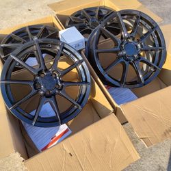 RIMS 17" CHEVY Cruze, CHEVY Trax, CHEVY Sonic. Buick Encore, Buick Verano BOLT PATTERN 5X105 BLACK ORIGINAL New rims