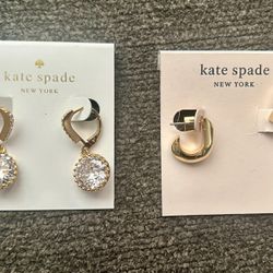 Kate Spade Earrings - 2 Pair
