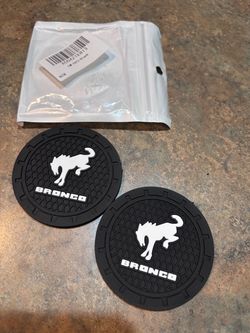 Bronco Car Cup Holder Coaster for Recessed Silicone Cupholder