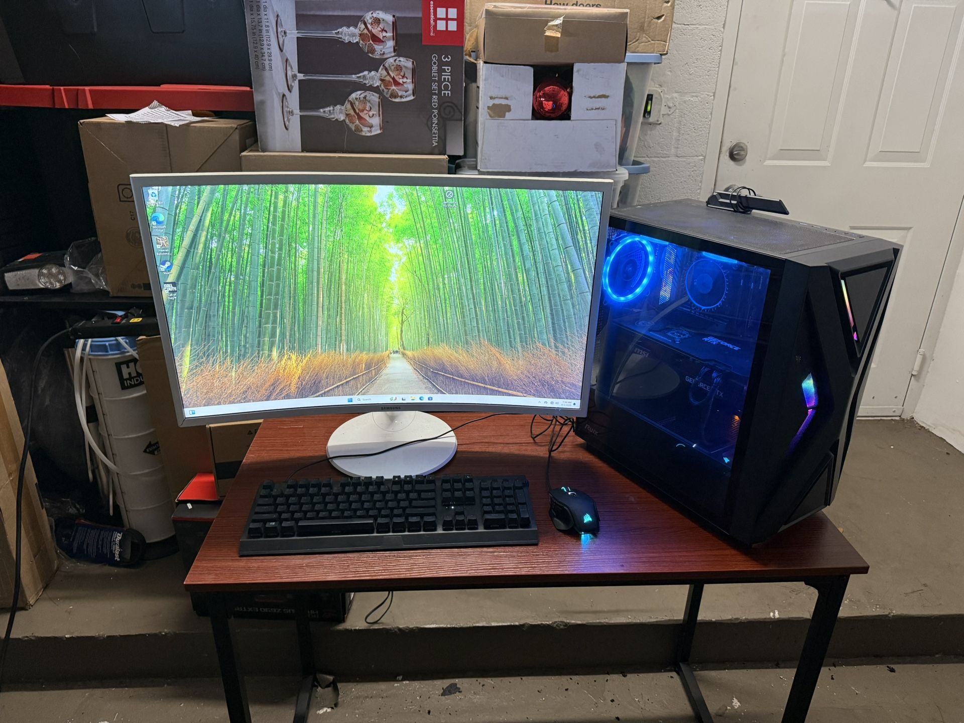 Complete Custom Gaming PC Setup