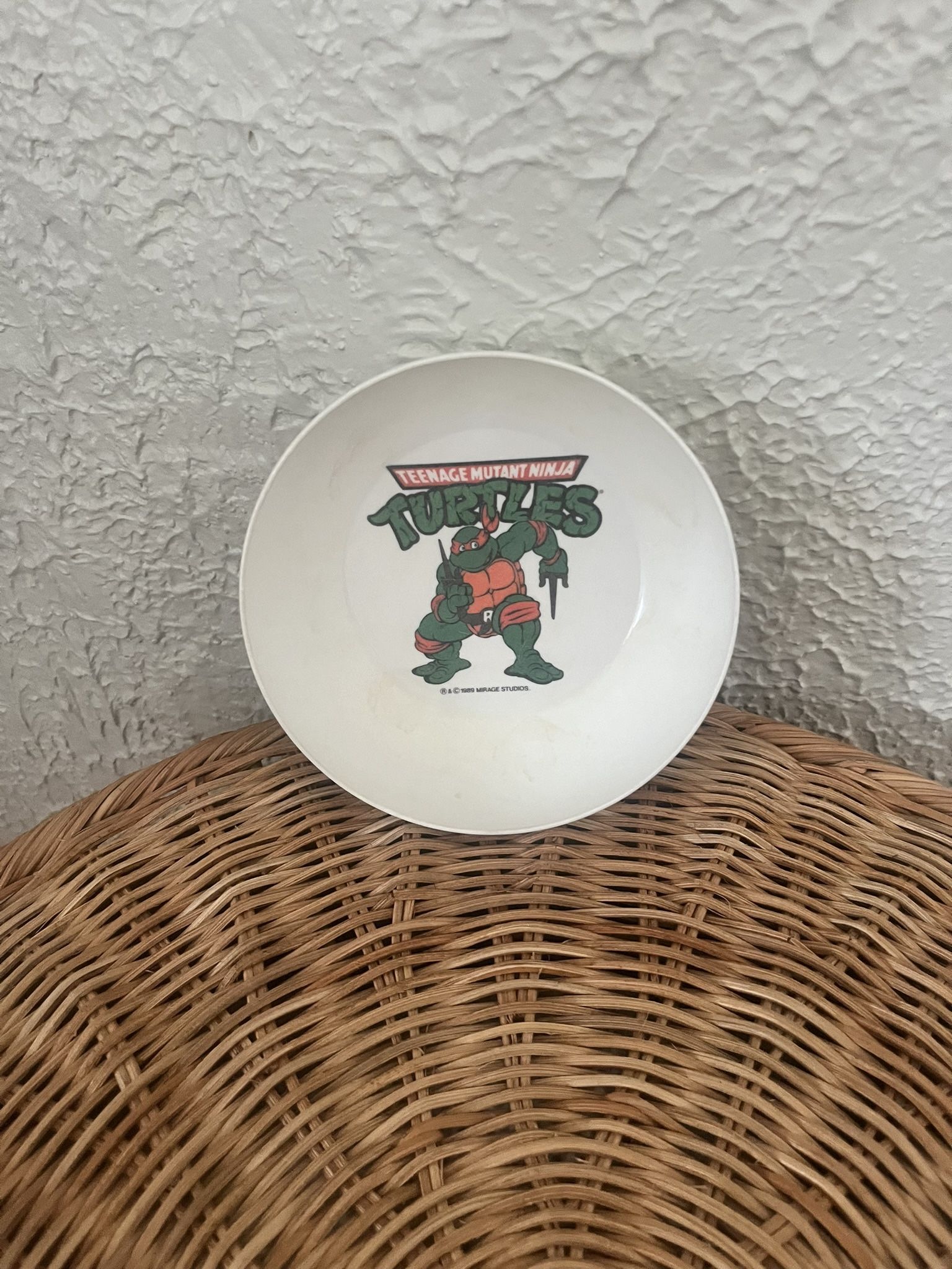 Vintage Teenage Mutant Ninja Turtles Bowl