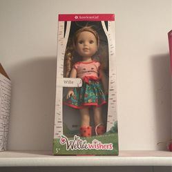 Wellie Wisher American girl doll Willa
