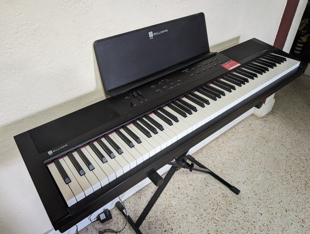Digital Piano - Electronic Keyboard - Williams, Allegro 