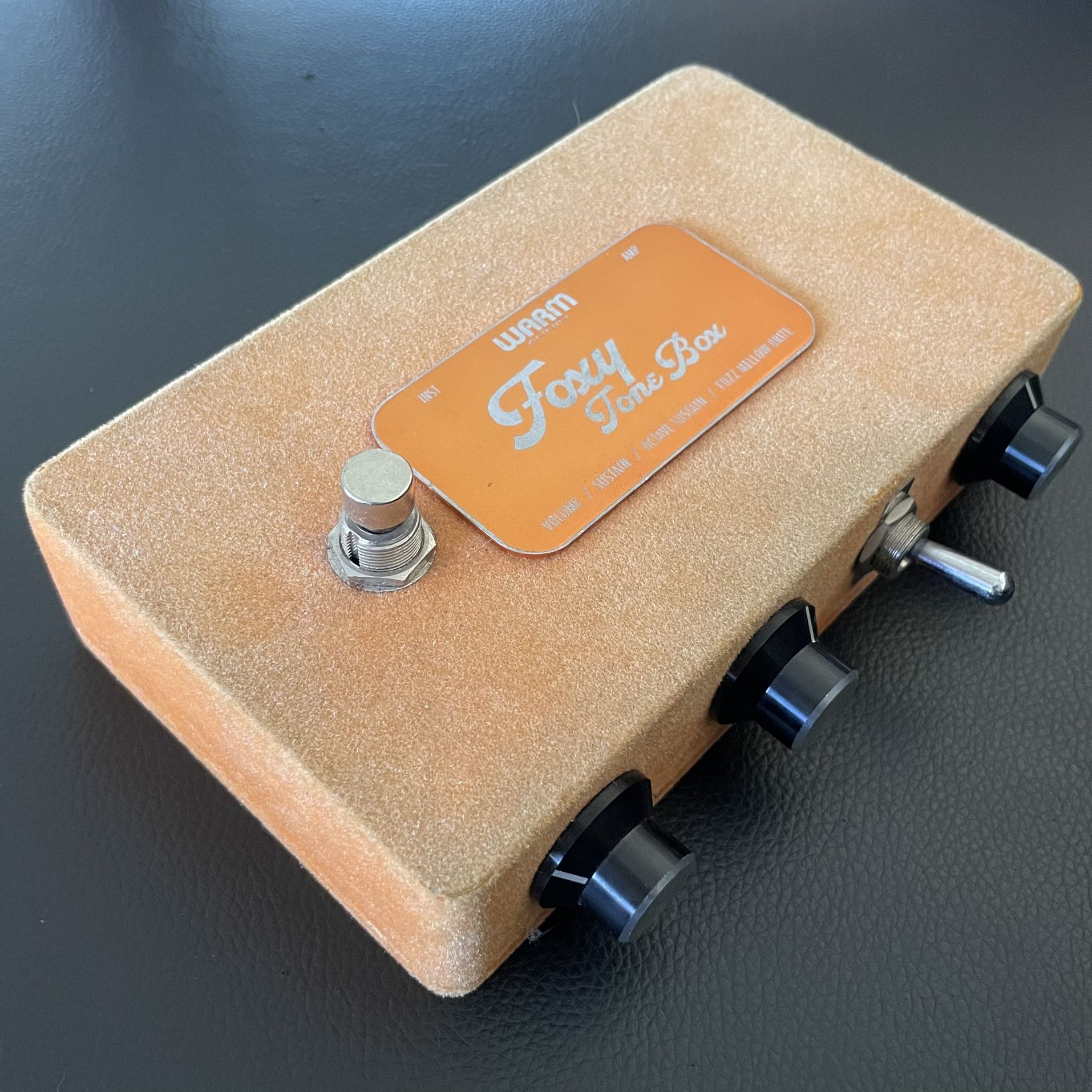 Warm Audio Foxy Tone Box (Foxx clone) Guitar Fuzz Effect Pedal