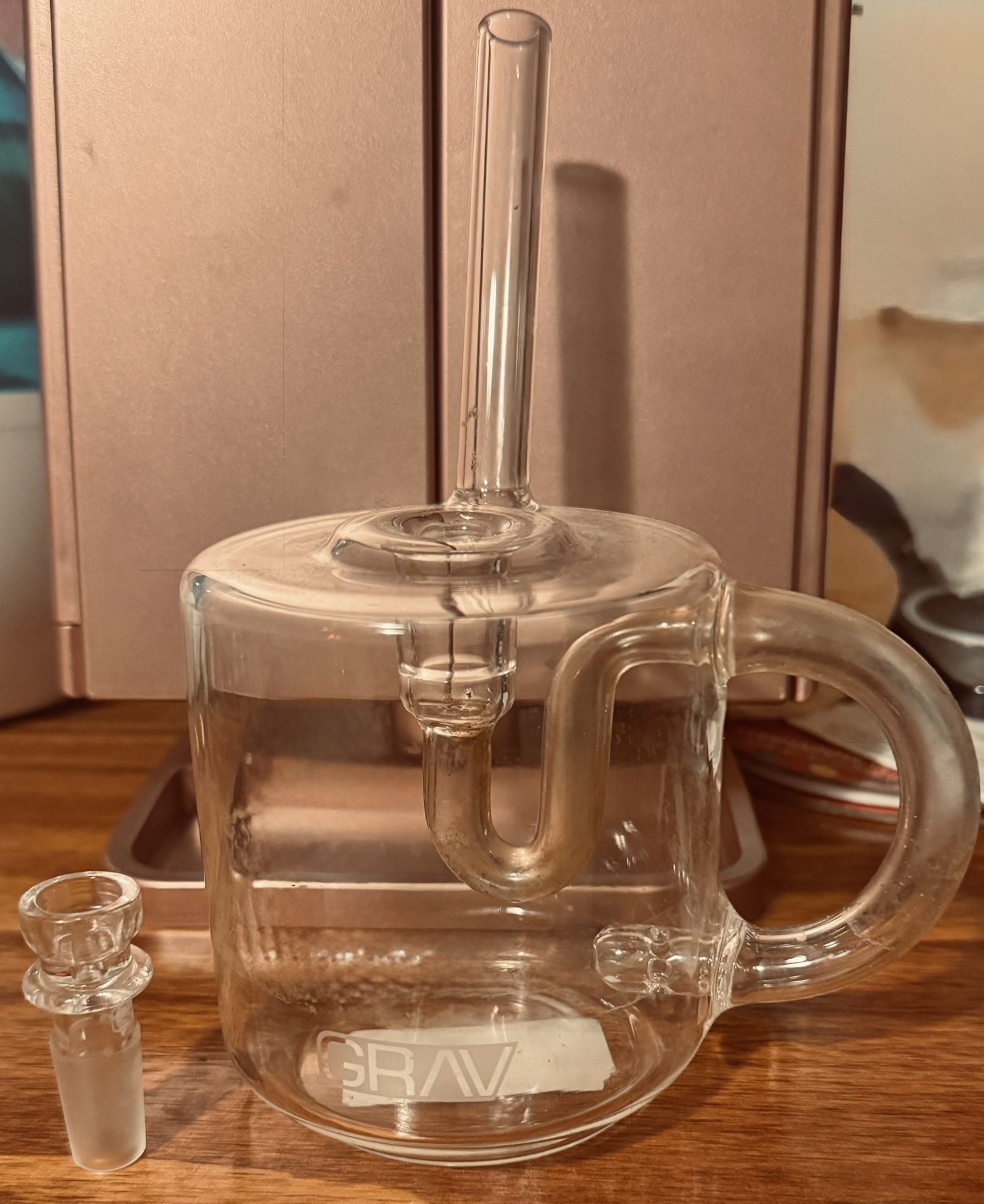 Glass Coffee Mug Bubbler