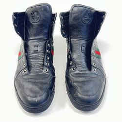 GUCCI Shoes Coda Guccissima Black Leather