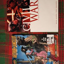 Civil War- Marvel comics Event / Author & Lancelot The fight for camelot