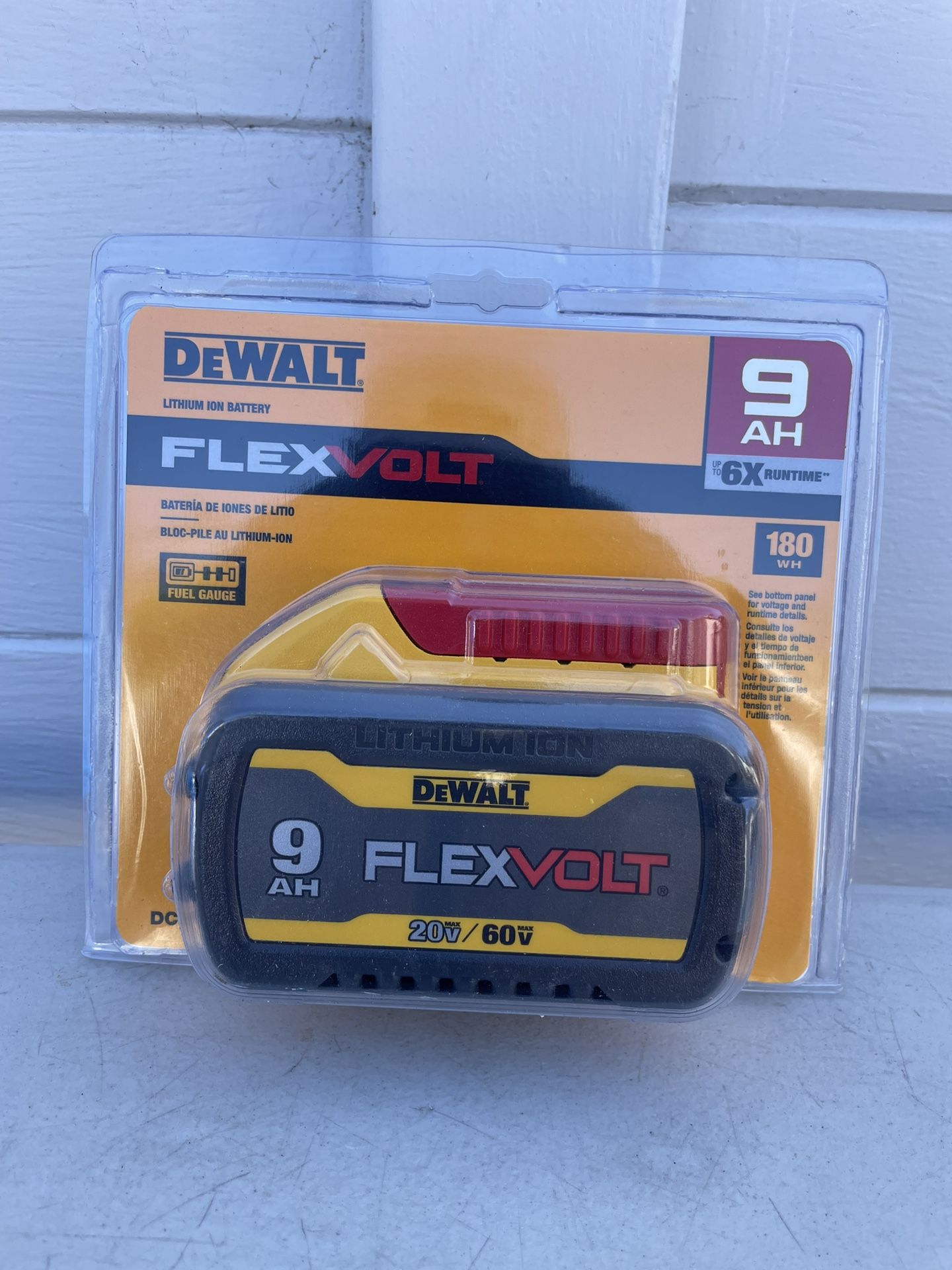 20/60V Flexvolt 9Ah Battery 