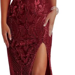 Women’s Sequin Prom Dress 