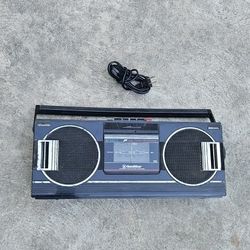 1980s Vintage Gold Star Fm/am Radio Tape Player Boombox Untested 