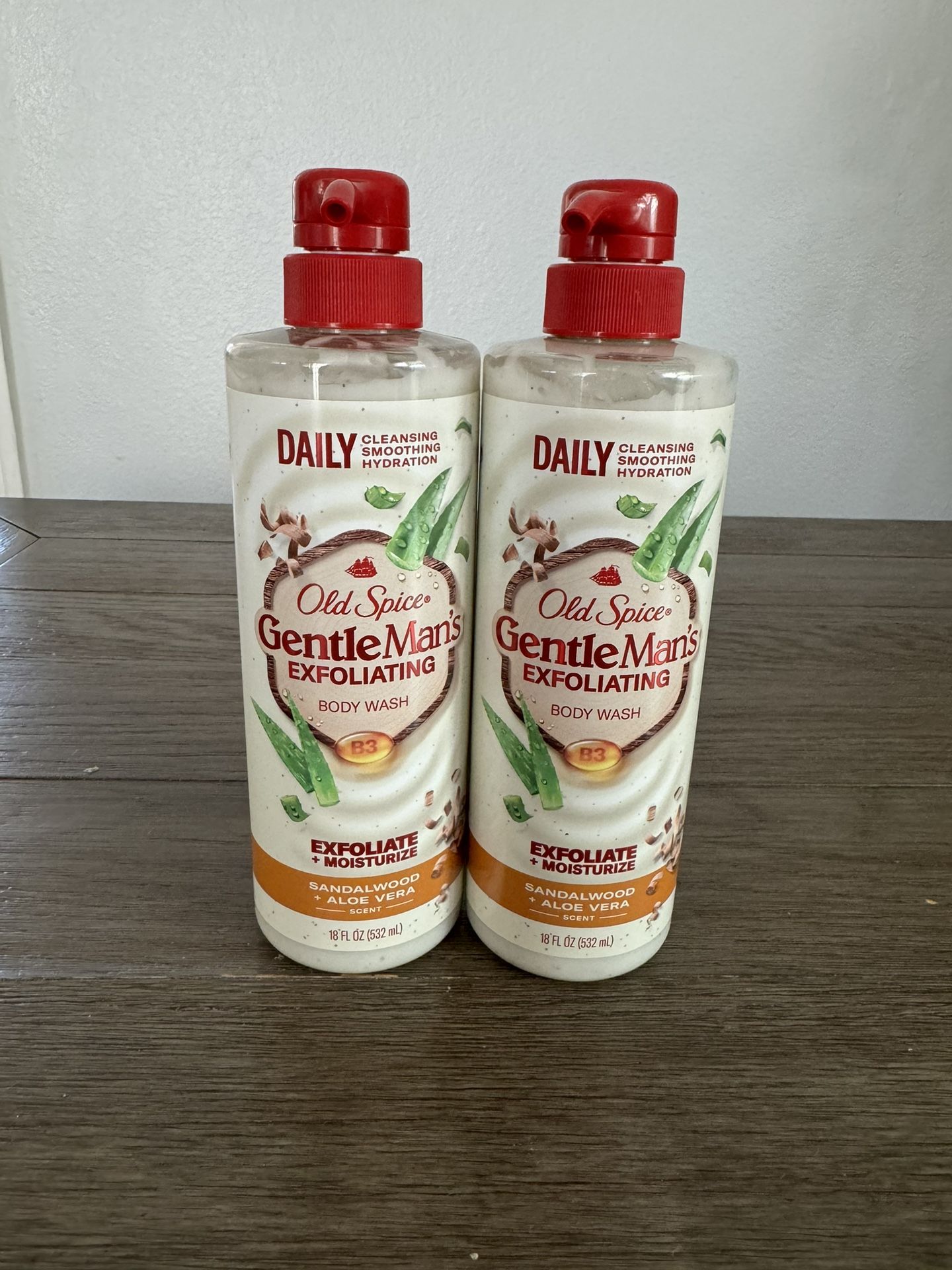 Old Spice Gentle Man’s Exfoliating Body Wash Set $10 Or $5 Ea
