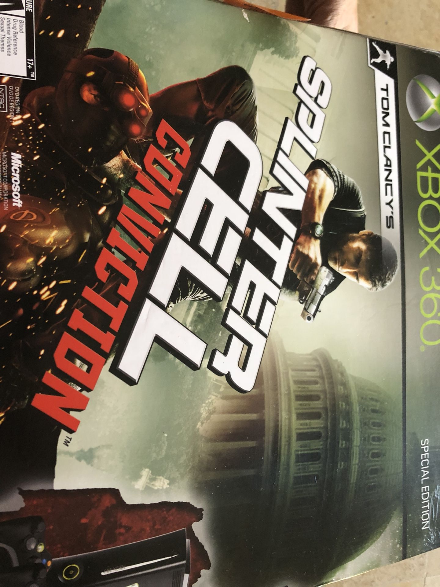 Splinter Cell Double Agent Limited Edition Xbox 360 Game