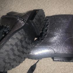 Girls Glittery Boots Size 13